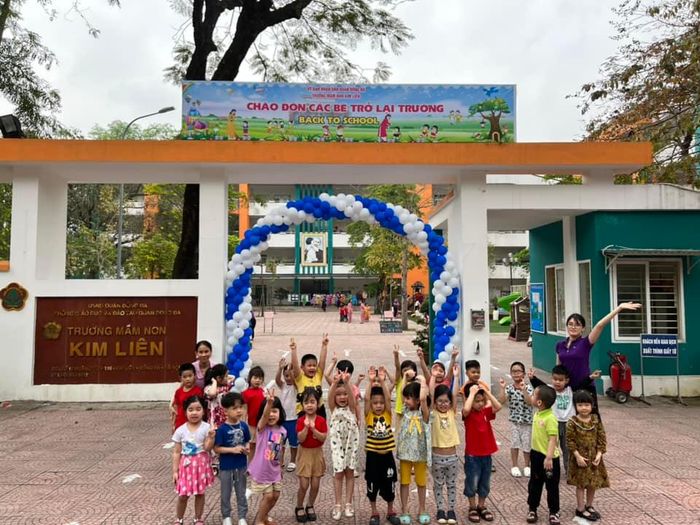 Hình ảnh Trường Mầm non Kim Liên – Không gian giáo dục ngập tràn yêu thương