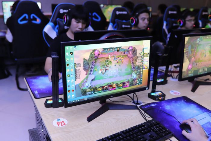 Hình ảnh không gian hiện đại tại Paradise Gaming Center