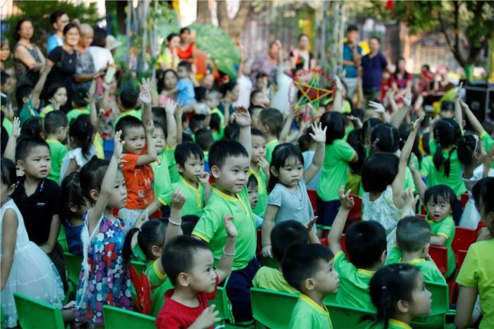 Khoảnh khắc hạnh phúc tại Trường Mầm non Tuổi Hoa - Nơi những nụ cười trẻ thơ luôn rạng rỡ