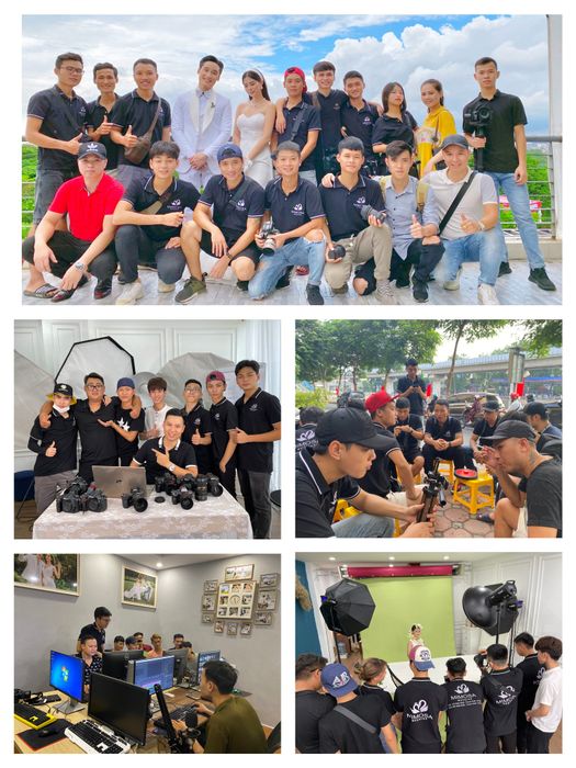 Hình ảnh lớp học thực hành tại Mimosa Academy