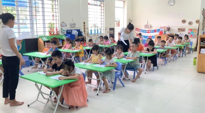 Hoạt động ngoại khóa sôi nổi tại Trường Mầm non Đông Ngạc A