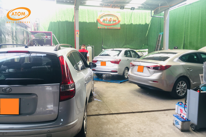 ATOM - Bridgestone Premium Auto Services - Quy trình chăm sóc xe chuyên nghiệp