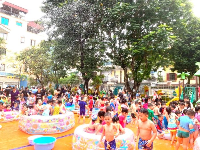 Khoảnh khắc đáng yêu tại Trường Mầm Non Sơn Ca - Nơi mỗi ngày đến trường là một ngày vui