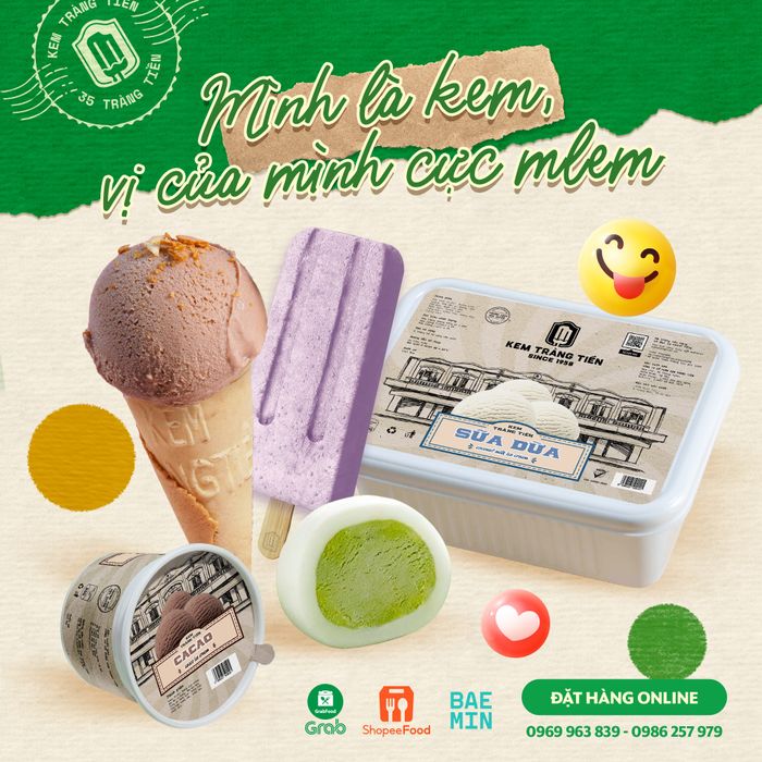 Kem Tràng Tiền - Hình ảnh đẹp về biểu tượng ẩm thực Hà Nội