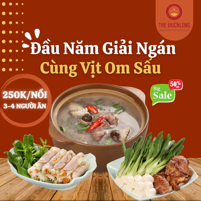 Hình ảnh thực tế The Duckling - Lẩu vịt Hong Kong đậm vị