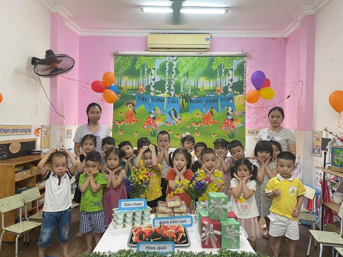 Ảnh 2 – Không gian sinh động tại Trường Mầm non Hoạ Mi, nơi mỗi khoảnh khắc đều là một hành trình khám phá kỳ diệu