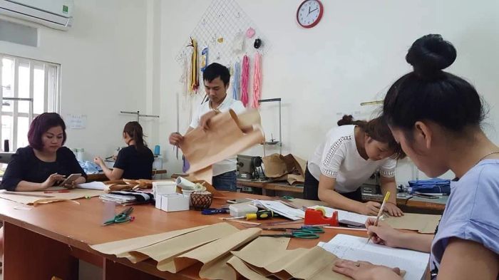 Khung cảnh thực hành đầy cảm hứng tại Dạy Cắt May Yến Nhi – nơi thắp sáng ước mơ thiết kế