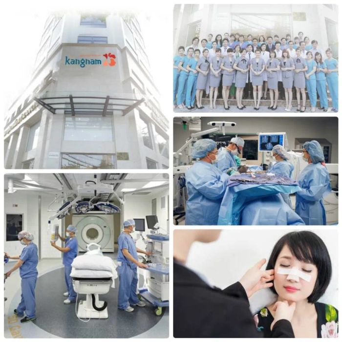 Không gian hiện đại và tiện nghi tại Bệnh viện thẩm mỹ Kangnam