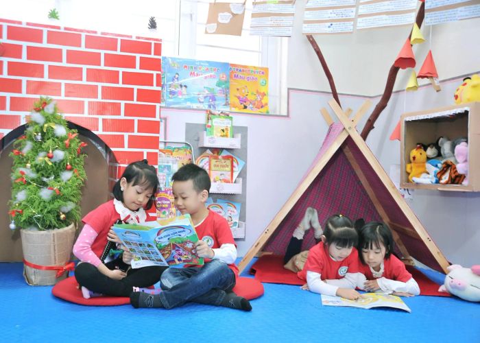 Hình ảnh đầu tiên về Trường Mầm non Hoa Mai - không gian học tập hiện đại và thân thiện