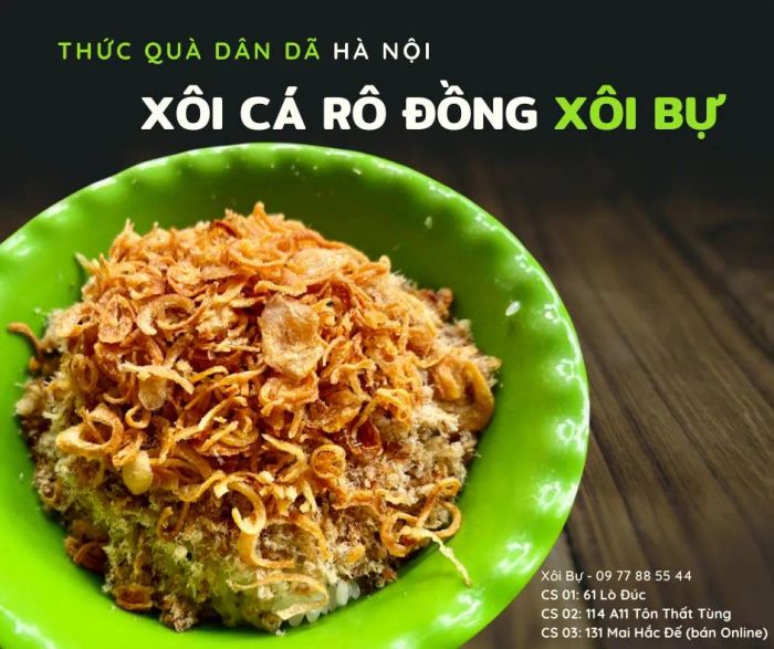 Hình ảnh Xôi Bự - sự kết hợp hoàn hảo của hương vị