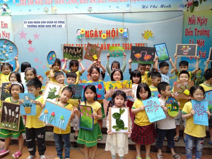 Hình ảnh đầu tiên về Trường Mầm non Mỗ Lao - không gian học tập hiện đại và thân thiện