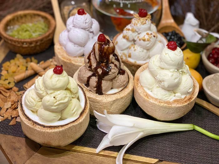 Không gian biển đảo tại Kem Dừa Côn Đảo