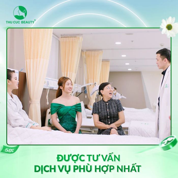 Không gian sang trọng tại Bệnh Viện Thẩm Mỹ Thu Cúc