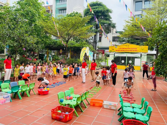 [Hình ảnh] Không gian học tập lý tưởng tại Trường Mầm Non Hà Cầu - Nơi những thiên thần nhỏ tỏa sáng