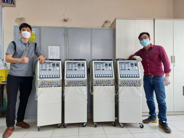 Thiên Hà Medical - Hình ảnh không gian trưng bày thiết bị hiện đại