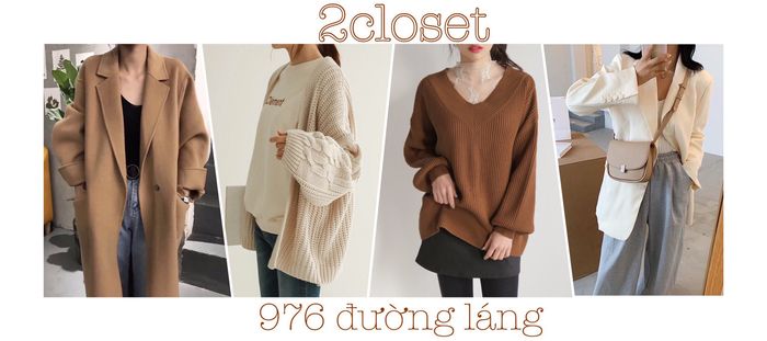 Bộ sưu tập ấn tượng tại 2 Closet