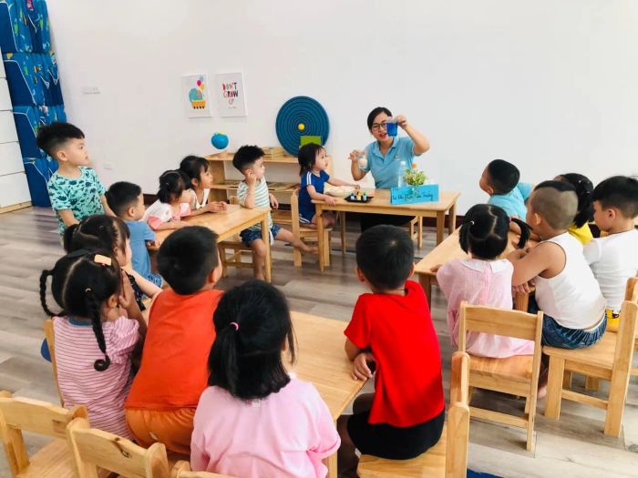 Dear Baby Montessori Preschool - Long Biên ảnh 1: Hình ảnh sống động về ngôi trường Montessori chuẩn mực, nơi từng góc nhỏ đều được thiết kế để khơi gợi tiềm năng trẻ thơ.