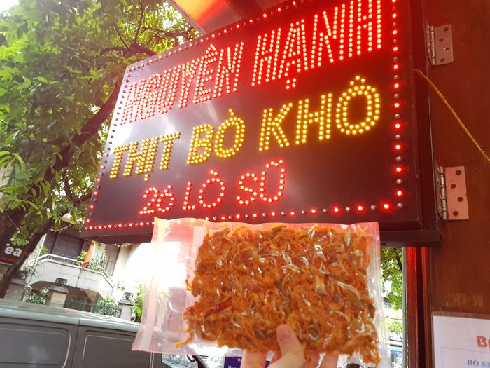 Hình ảnh sản phẩm Thịt bò khô Nguyên Hạnh - Chất lượng vàng