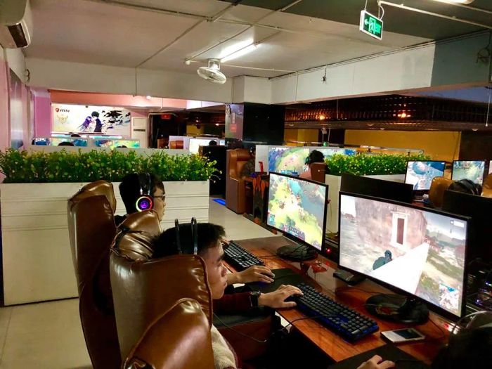 Không gian hiện đại và sang trọng tại Star Gaming Center