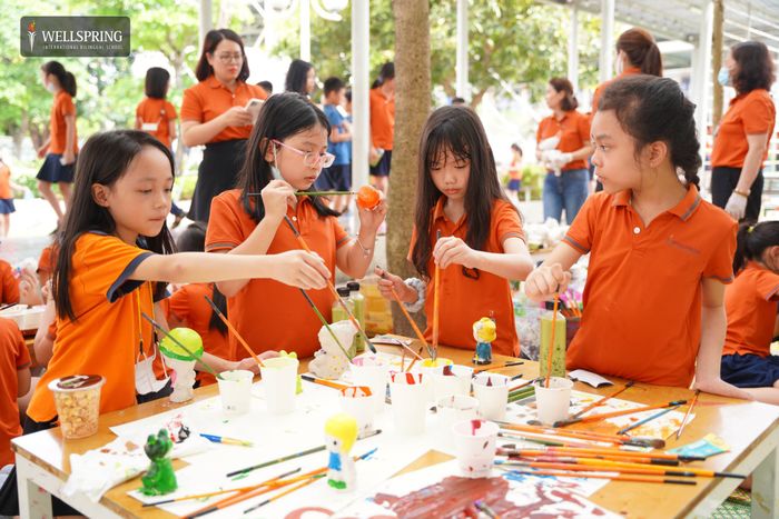 Hình ảnh môi trường học hiện đại và năng động tại Trường Phổ thông Song ngữ Wellspring – ảnh 2