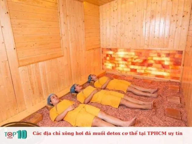 Danh sách các địa chỉ xông hơi đá muối detox cơ thể uy tín tại TP.HCM