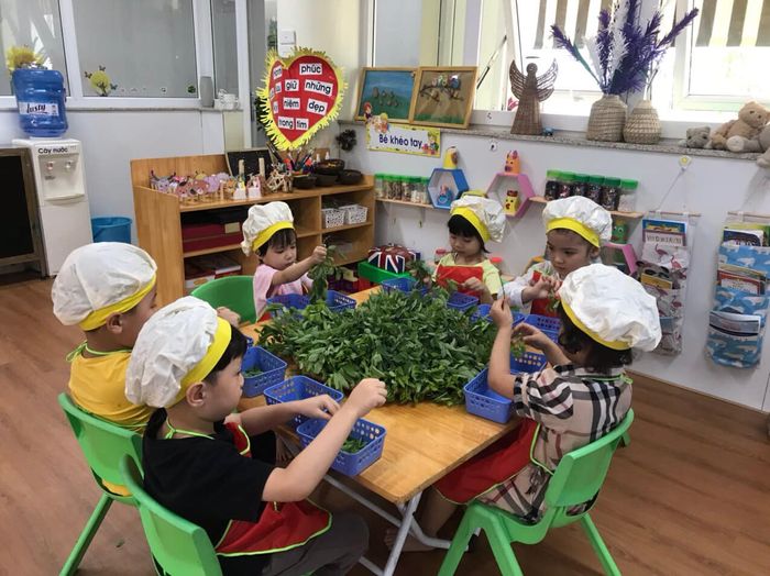 Hình ảnh sinh động về các hoạt động học mà chơi tại Trường Mầm Non Số 6 - Ngôi trường của những nụ cười hạnh phúc