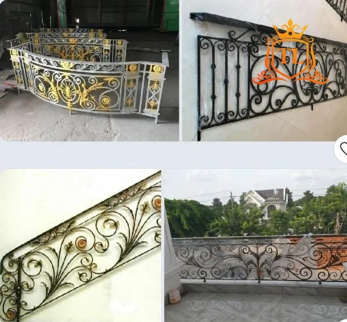 Tuyệt tác sắt mỹ thuật Tùng Lâm - Ảnh 2: Lan can cầu thang như nhịp cầu nghệ thuật