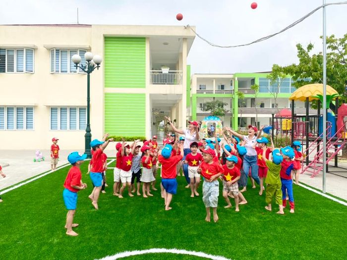 Khu vui chơi sáng tạo tại Trường Mầm non Sơn Đồng