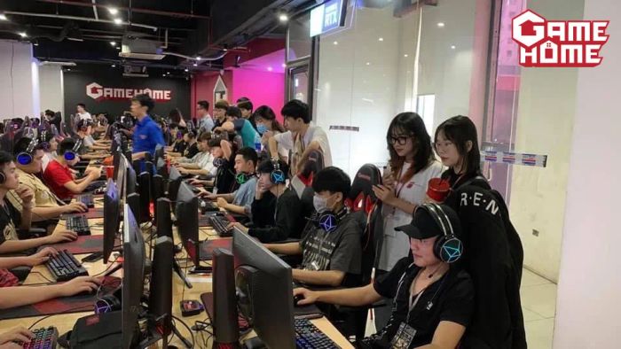 Không gian gaming chuyên nghiệp tại GameHome