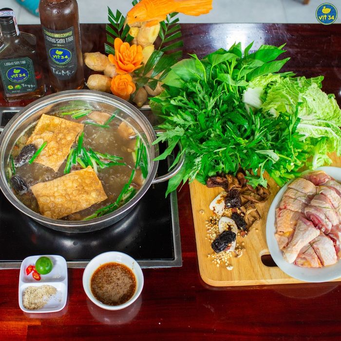 Bộ sưu tập hình ảnh ấn tượng về không gian và món ăn tại Vịt 34