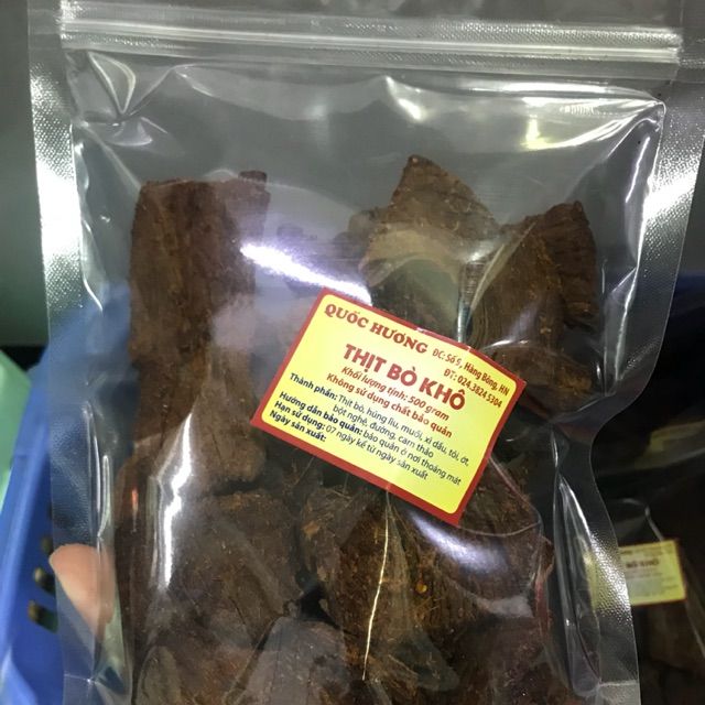 Hình ảnh Thịt bò khô Quốc Hương - Di sản ẩm thực 200 năm