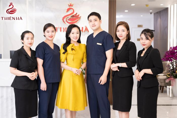 Không gian sang trọng tại Viện Thẩm Mỹ Thiên Hà