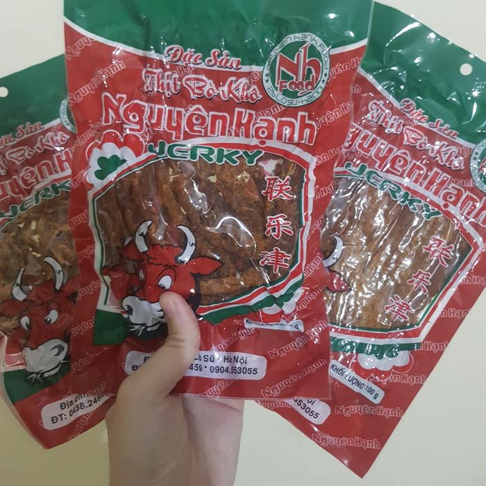 Hình ảnh Thịt bò khô Nguyên Hạnh - Đặc sản phố cổ Hà Nội