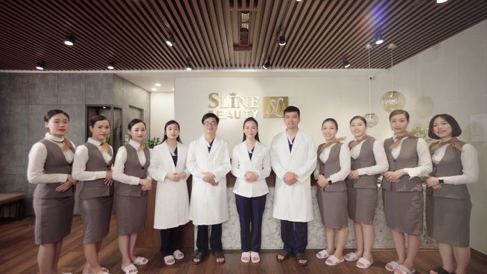 Hình ảnh không gian sang trọng tại Thẩm Mỹ Viện Sline