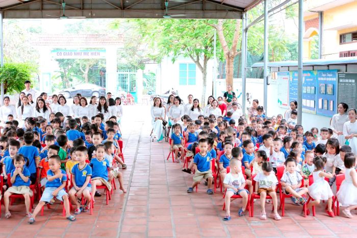 Khoảnh khắc học tập và vui chơi đáng nhớ của các bé tại Trường Mầm non Phú Thịnh