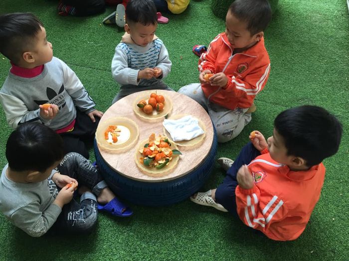 Khoảnh khắc học tập và vui chơi đáng nhớ tại Trường Mầm non Kim Hoa