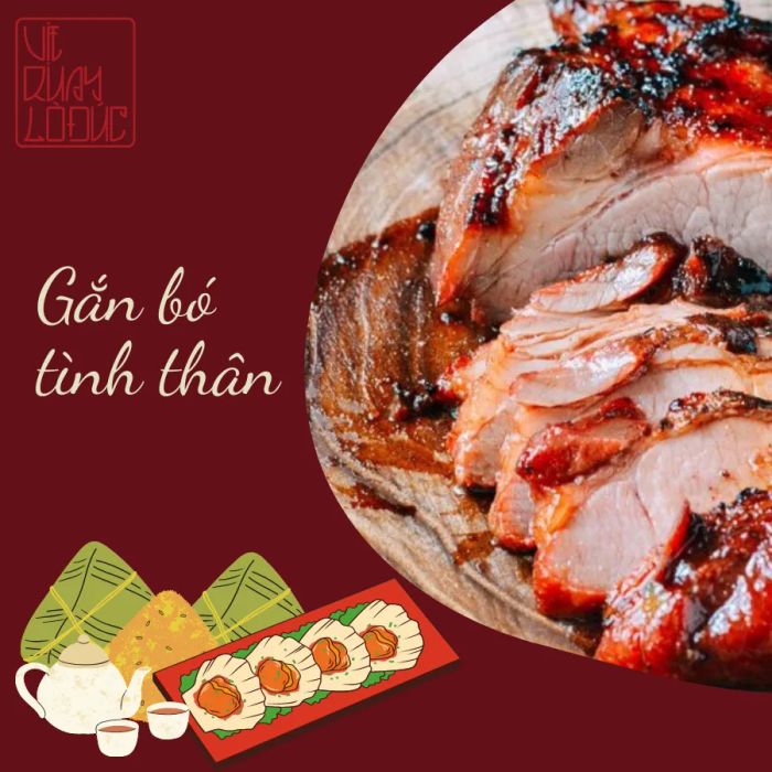 Vịt quay Lò Đúc ảnh 2 - Góc nghệ thuật đầy quyến rũ từ món ăn kinh điển, nơi ánh sáng tôn lên vẻ vàng óng của lớp da giòn bên ngoài.
