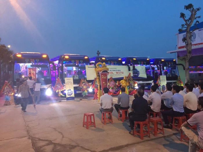 Khoang nghỉ riêng tư trên xe TNT