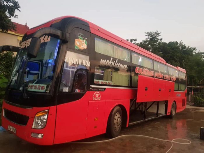 Nội thất tiện nghi trên xe Thượng Mai