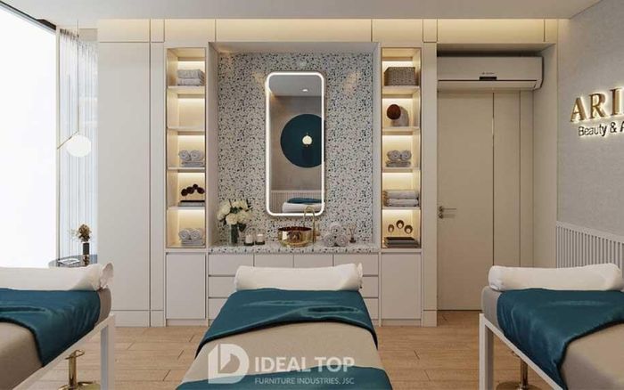 Hình ảnh thiết kế nội thất spa chuyên nghiệp bởi Ideal Top Việt Nam