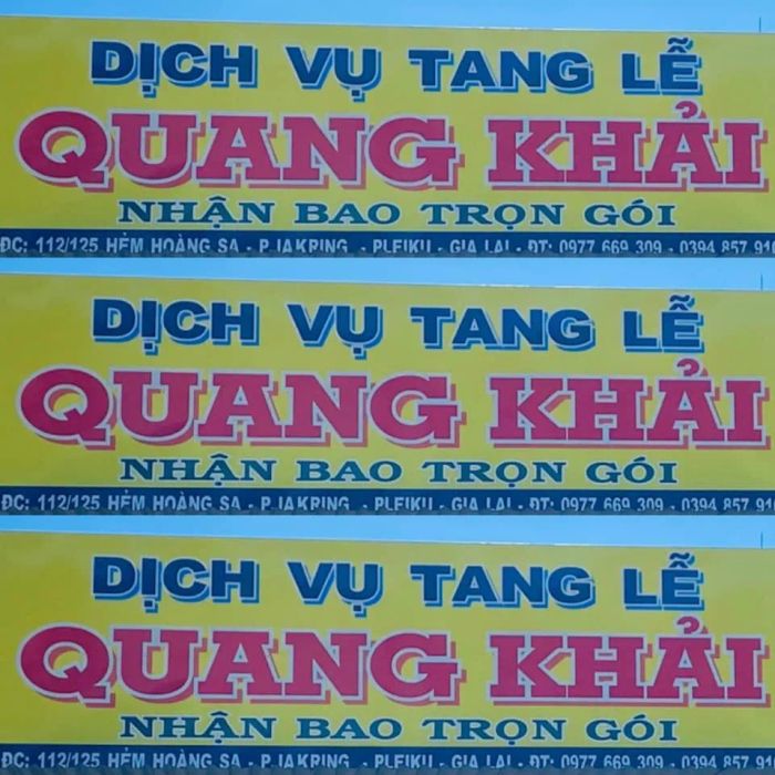 Hình ảnh Dịch Vụ Tang Lễ Quang Tiến - Nơi gửi gắm niềm tin