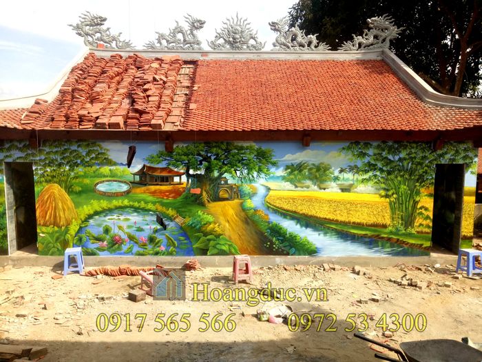 HOÀNG ĐỨC ART - Tranh tường 3D sống động như thật - Ảnh 3