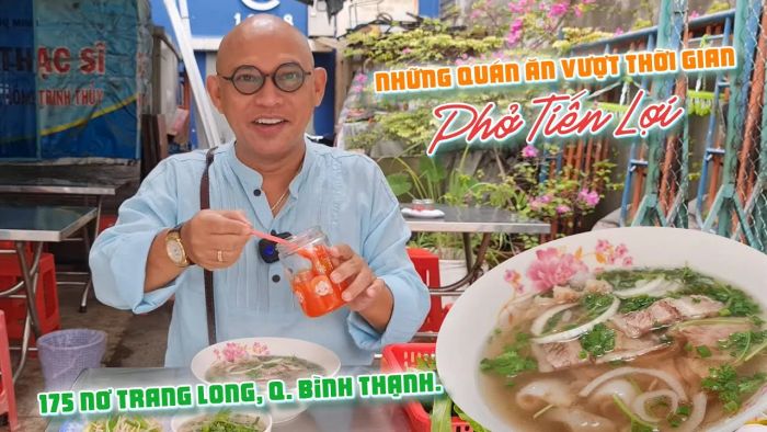 Hình ảnh không gian ấm cúng tại Phở Tiến Lợi