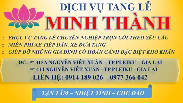 Không gian phục vụ của Minh Thành - Nơi mỗi chi tiết đều thể hiện sự tôn kính
