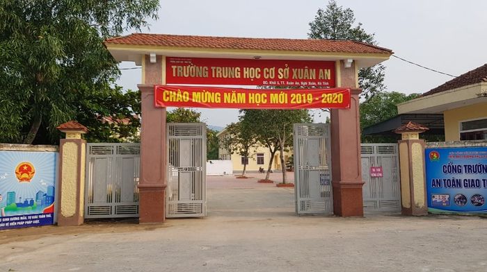 Hình ảnh Trường THCS Xuân An - Không gian học tập hiện đại