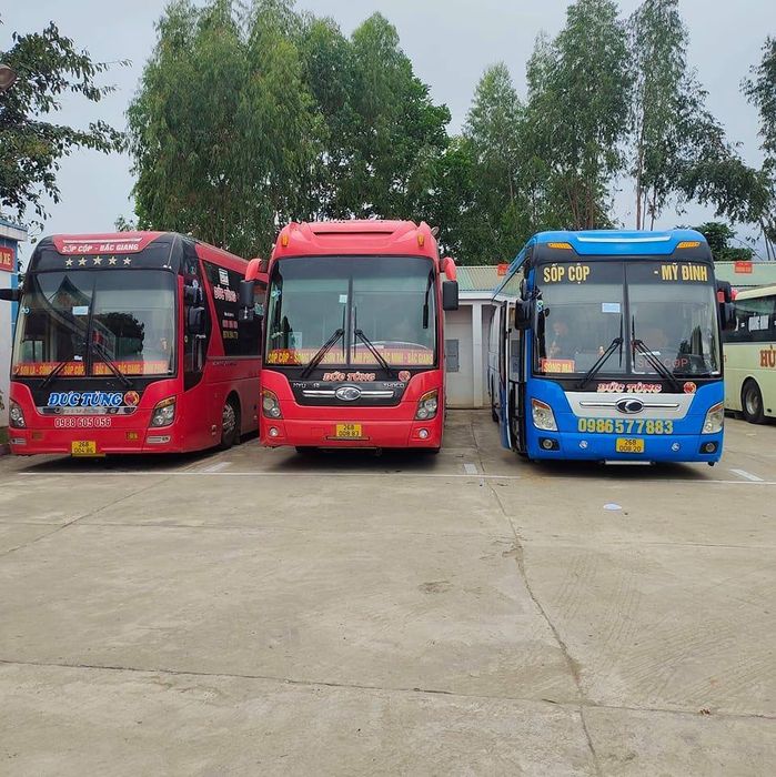 Hình ảnh xe giường nằm hiện đại của Đức Tùng