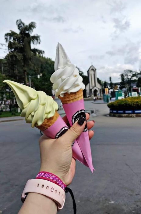 Hình ảnh những món kem sáng tạo tại Soft Gelato