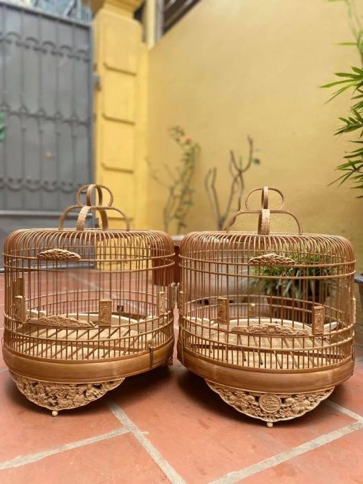 Kiệt tác lồng tre từ Lồng Chim Khanh - Ảnh 1