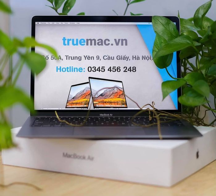 Hình ảnh trải nghiệm MacBook tại showroom Truemac