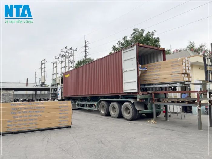 Không gian sản xuất tiêu chuẩn tại nhà máy NTA